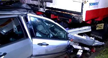 BREAKING | Un tânăr din Iași a intrat cu mașina sub un TIR staționat. Alexandru avea permis de conducere de doar o lună