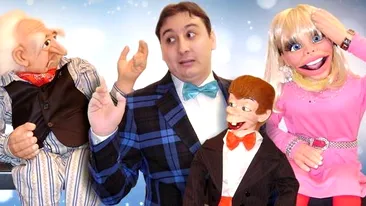 Ii mai tineti minte pe ventrilocul Eduard si pe Nea Alecu? Vezi ce pitipoanca sexy li s-a alaturat in spectacole!