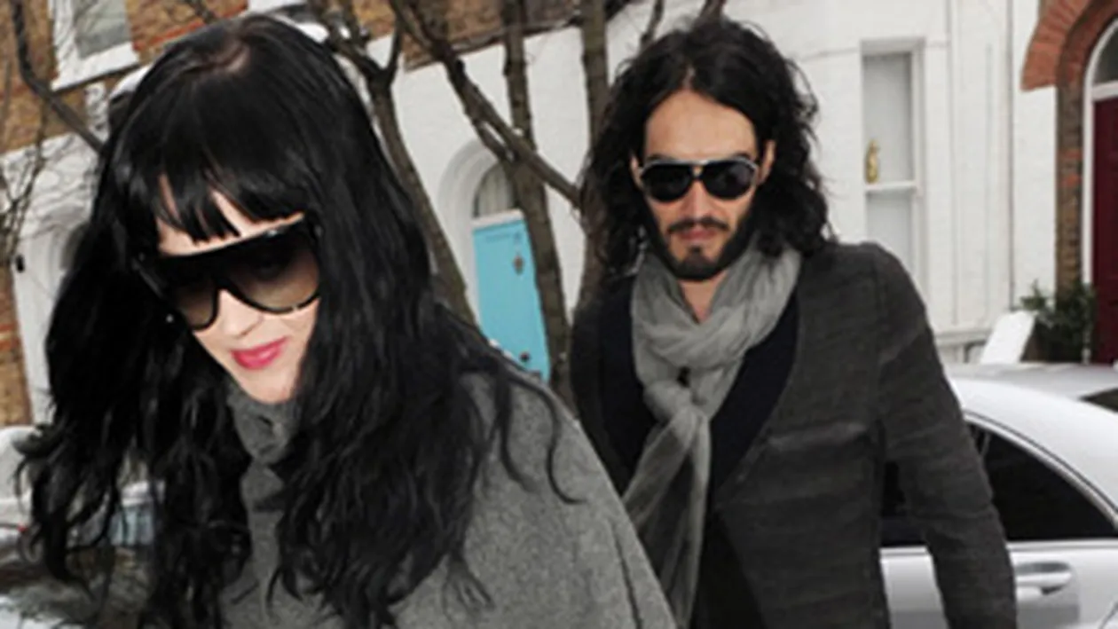 Katy Perry l-a agatat pe Brand dandu-i cu o sticla in cap
