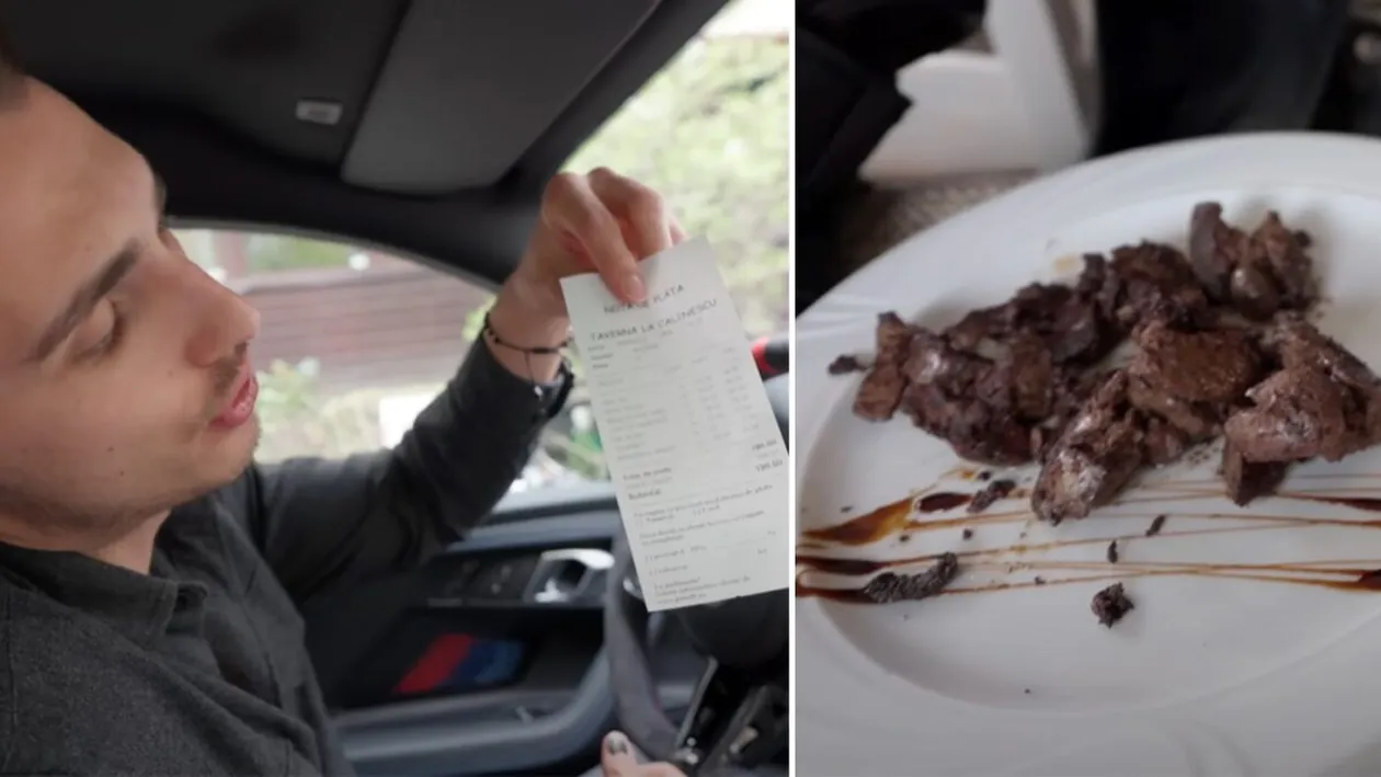 Câți lei a plătit Mihai Teodoru pentru o porție de ficăței la tigaie, în restaurantul lui Florin Călinescu din București