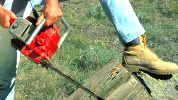 Un barbat s-a decapitat cu o drujba ca sa nu fie dat afara din casa