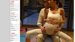 Victoria Beckham face sport cu sotul ei, inainte de nastere! Uite cat este de slaba!