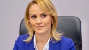 Imagini de colecție cu Gabriela Firea, de la începuturile în presă. S-a operat sau nu, de-a lungul timpului? Acum e complet schimbată