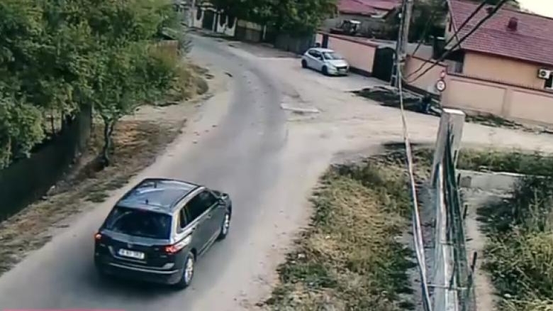 Primele imagini cu olandezul care a ucis-o pe fetița din Dâmbovița