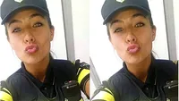 Cea mai sexy poliţistă a devenit model! Imagini incendiare cu aceasta