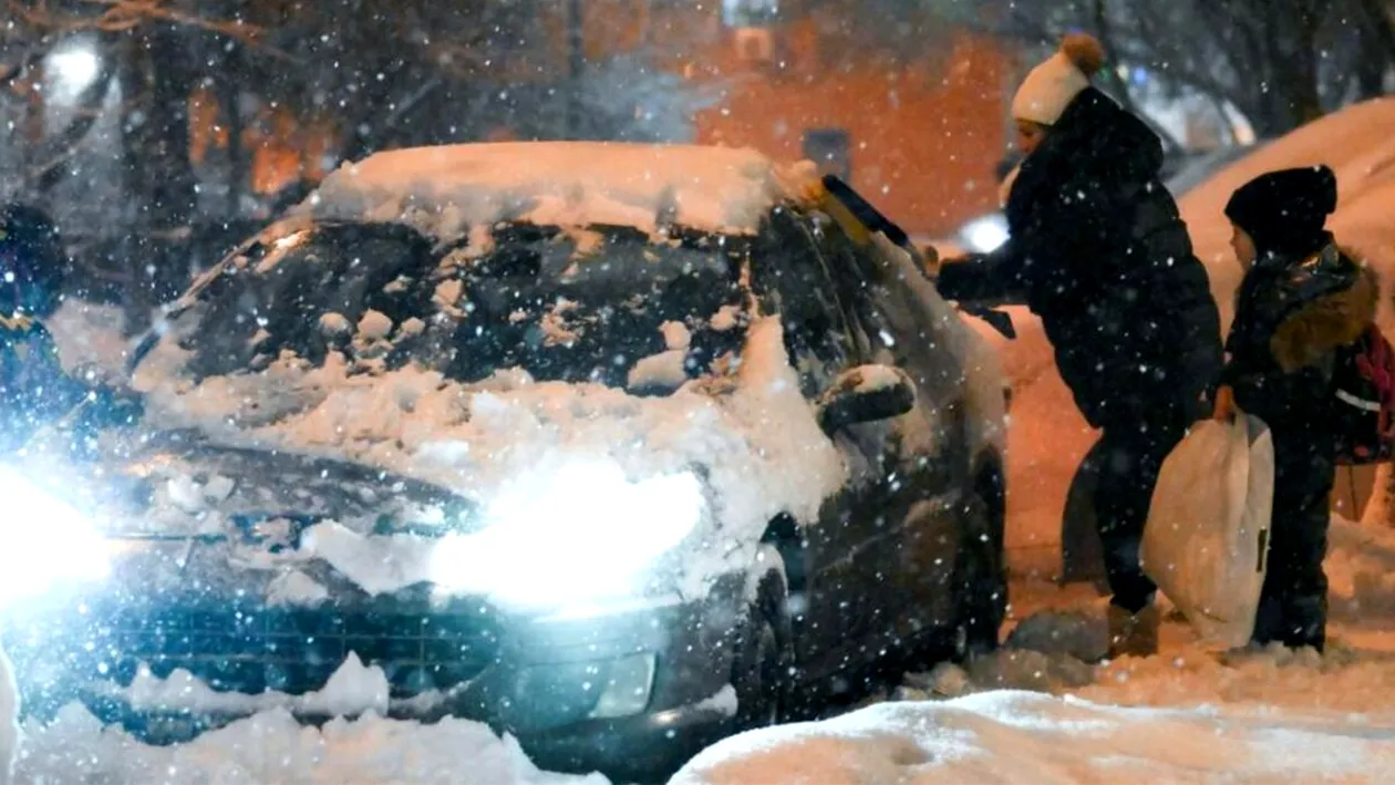 Avertisment de ninsoare severă emis de meteorologii Accuweather în București. La ce oră începe