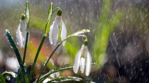 Locul din România unde au fost -9°C la final de aprilie! A nins ca în plină iarnă
