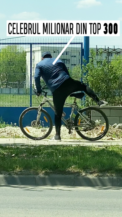 Celebrul milionar și bicicleta care l-a scos din izolare