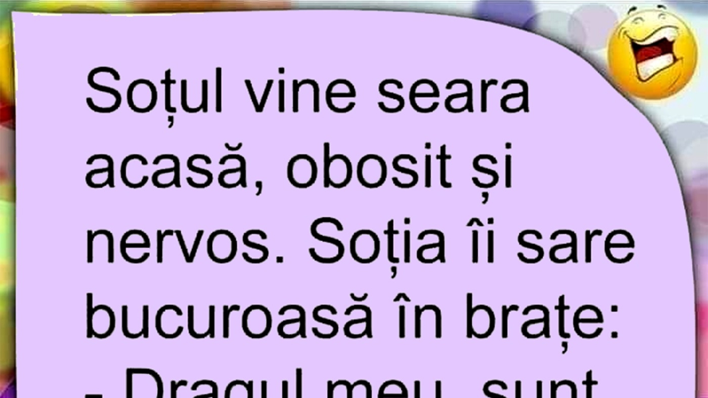 BANCUL ZILEI | "Dragul meu, sunt însărcinată!"