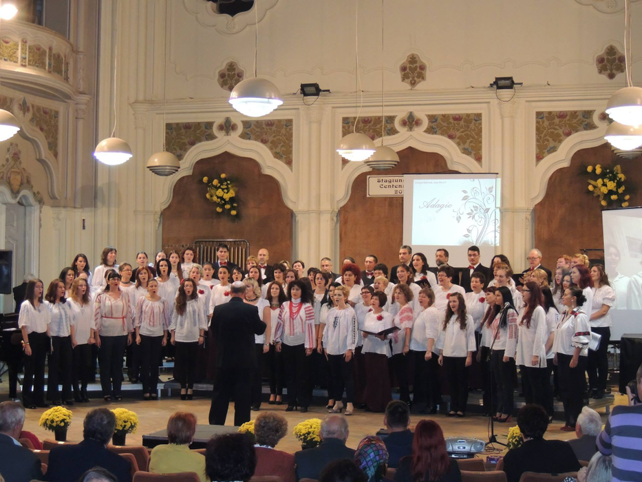 Ioan Petrovici și corul Adagio, pe care l-a înființat