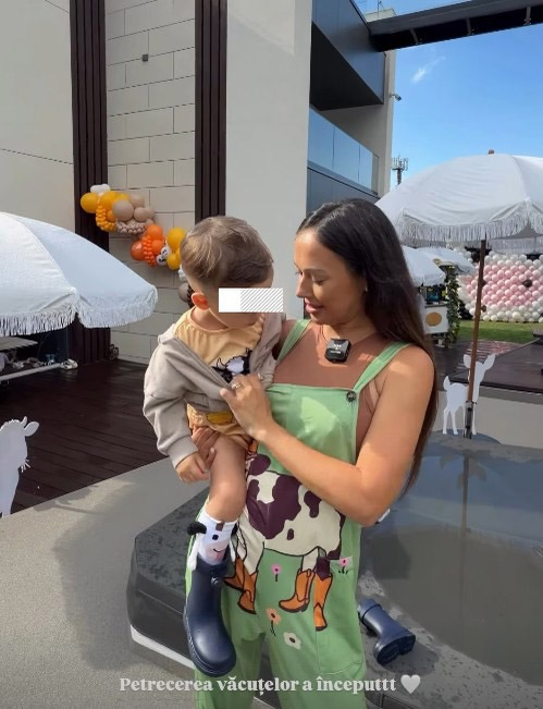 Vlăduța Lupău, petrecere grandioasă pentru fiul ei cel mic. Isaia a împlinit 2 anișori