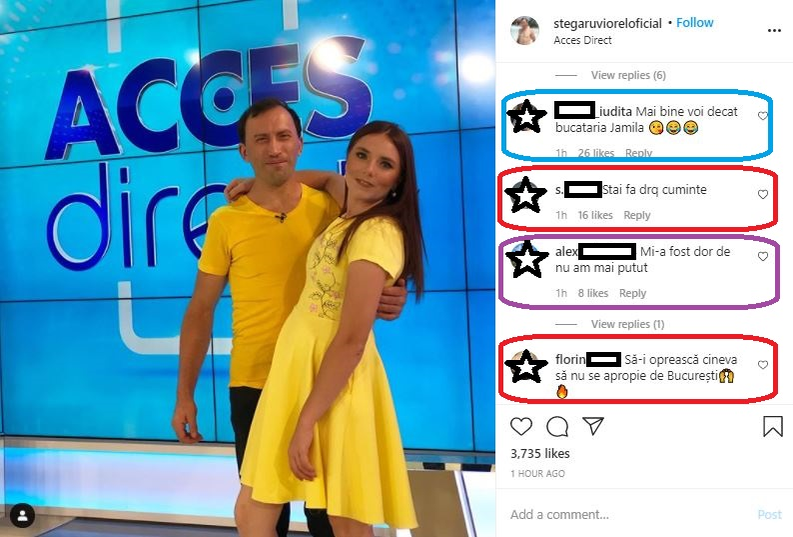 Anunțul făcut azi de Viorel Stegaru, după ce s-a aflat că el și Vulpița au fugit de acasă. Internauții i-au criticat dur pe viitorii părinți | VIDEO
