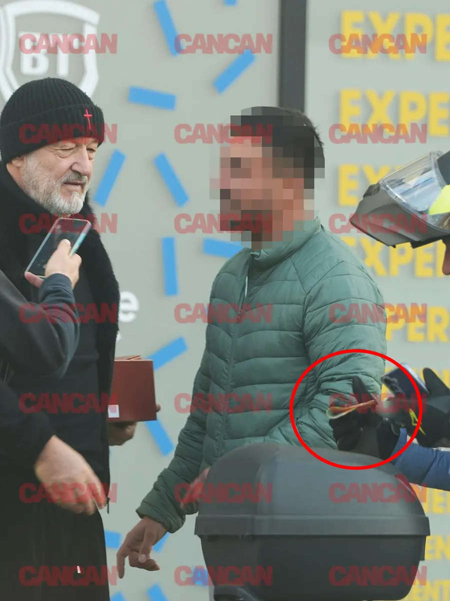 Livratorul a primit un bacșiș generos de la Gigi Becali