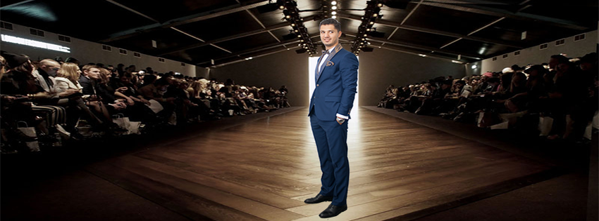 Imaginea lui Cătălin Tomată, folosită de o croitorie de lux