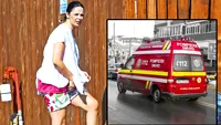 Andreea Marin a fost luată cu ambulanța de pe stradă. S-a întâmplat la filmările emisiunii Nu există nu se poate de la TVR