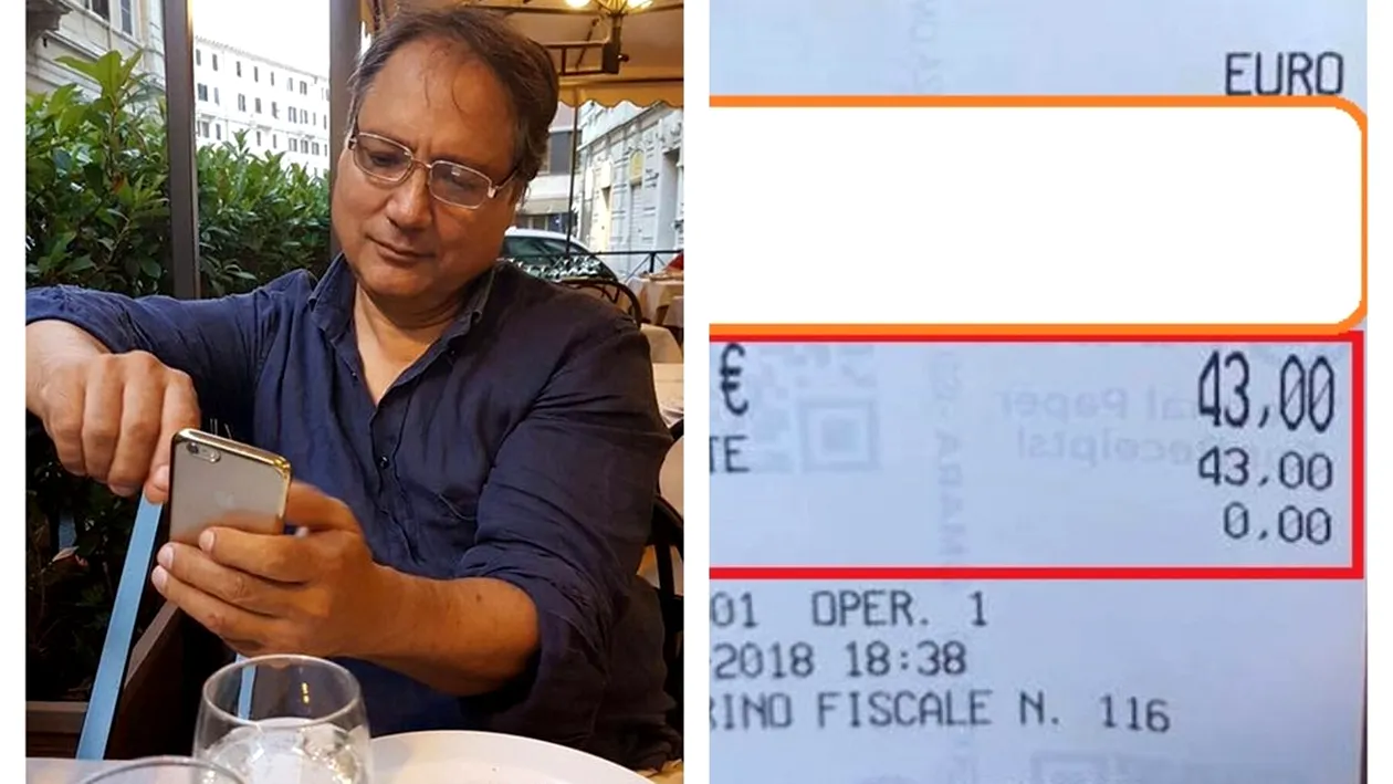 Nota de plată uriașă a unui politician a devenit virală! Ce a consumat de 43 € la o cafenea în Italia