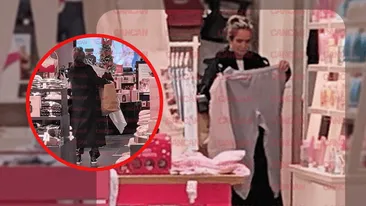 Diana Munteanu, singură, dar cu lenjerie sexy în sacoșe. Crăciunul se anunță fierbinte pentru vedeta de la „Neatza”