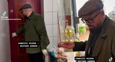 Piedone a rămas perplex! Cum i-a descuiat ușa o angajată a unui magazin chinezesc