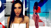 Când o vezi pe Emilia te apucă nebunia. Fundul bombat și trupul tonifiat îți sar în ochi imediat!