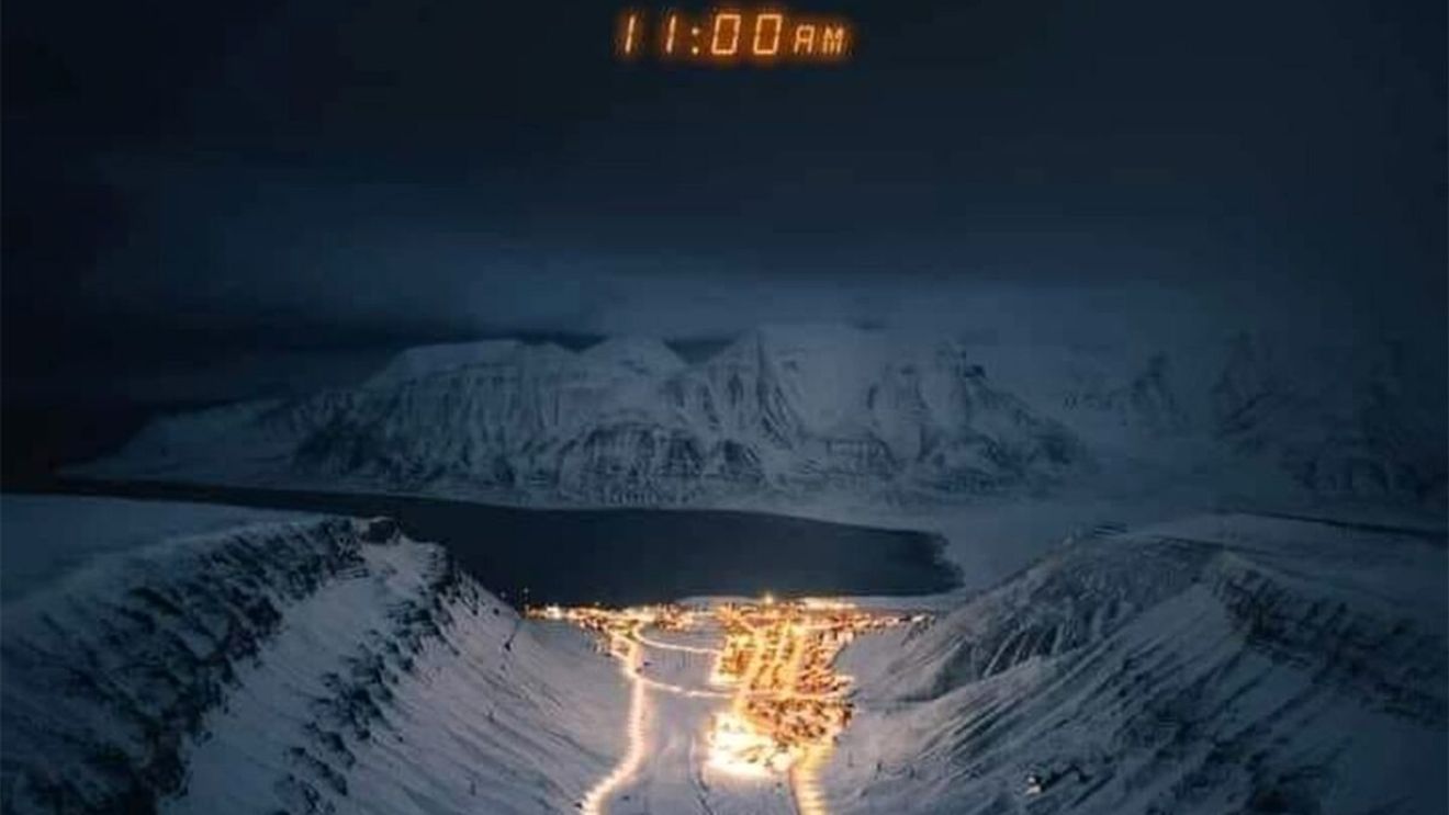 Orașul în care "soarele nu răsare niciodată". Așa arată la ora 11:00, la prânz. Cu ce ocupă cei 2.000 de locuitori