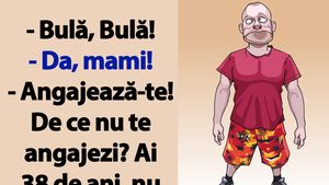 BANC | "Bulă, angajează-te! Ai 38 de ani, nu vrei să ai banii tăi?"
