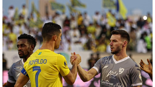 Cristiano Ronaldo i-a dat tricoul lui unui fost fotbalist de la FCSB. Românul e în culmea fericirii. „Visele devin realitate”