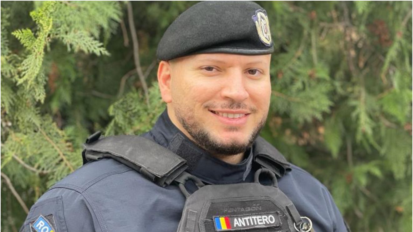 Meseria nu-l împiedică să-și urmeze pasiunea! Jandarmul din Mehedinți care oferă o lecție prețioasă de 1 Decembrie tuturor românilor