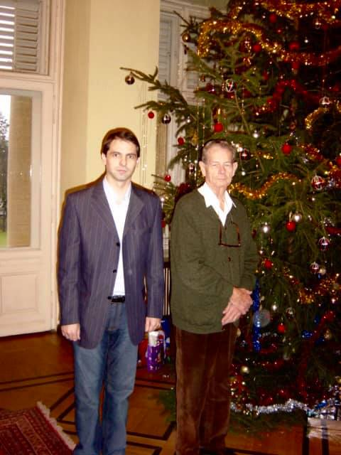 Dan Negru, alături de Regele Mihai
