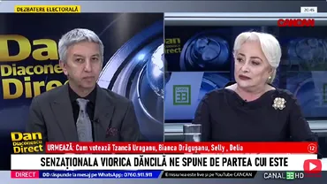 Cu cine votează Viorica Dăncilă la alegerile prezidențiale de pe 18 mai? „Un om curajos trebuie să fie…” | Dan Diaconescu DIRECT