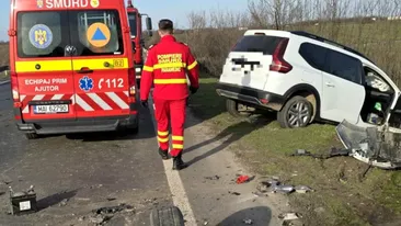 Accident grav pe DN6! Un bărbat a murit, iar altul a fost rănit