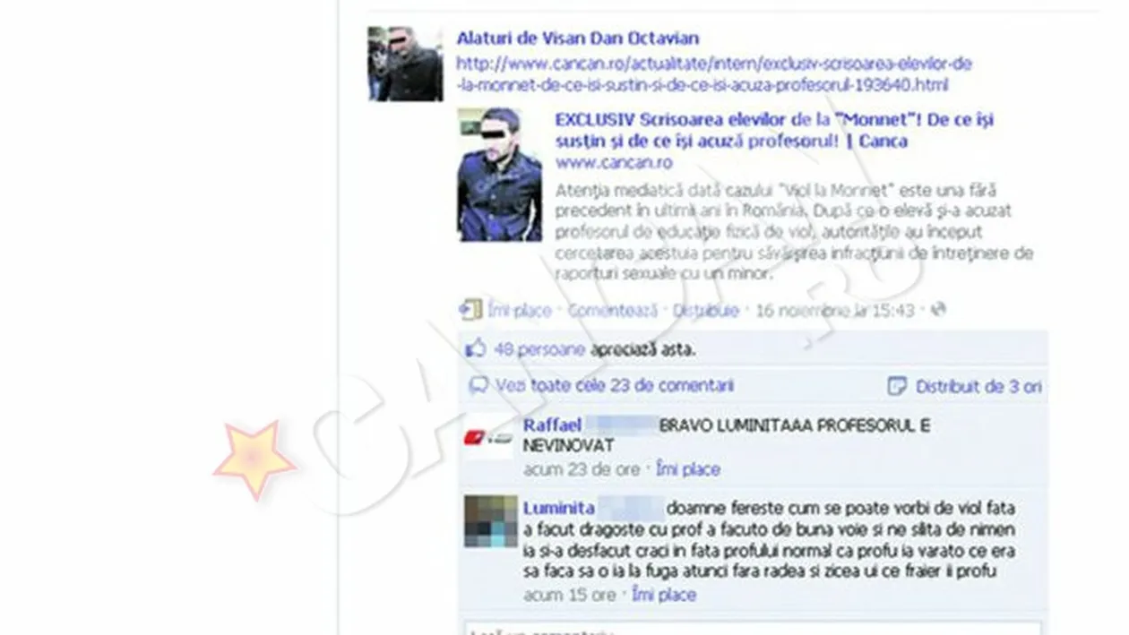 Eleva violata de la Liceul Jean Monnet isi pune planurile de razbunare in aplicare. Ii vaneaza pe sustinatorii profesorului de sport!