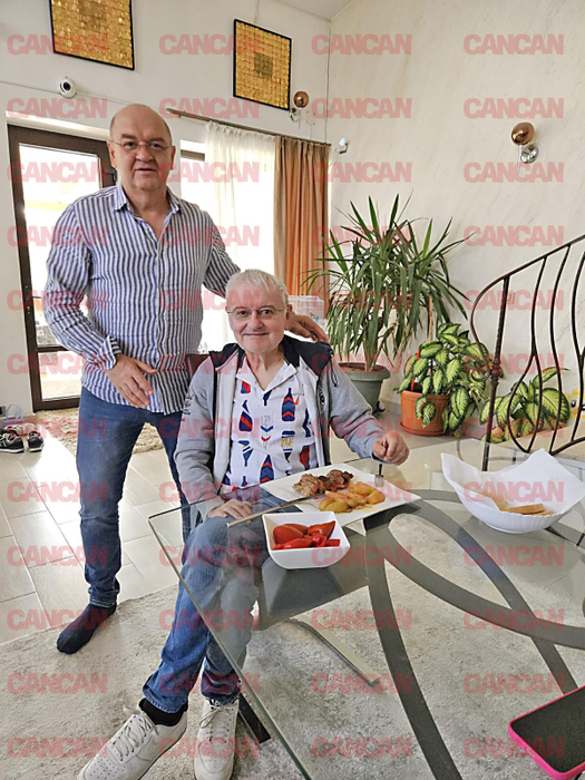 Suferinţa şi-a pus amprenta pe chipul lui Irinel Columbeanu /Foto:CANCAN.RO