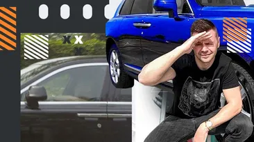 Fiul miliardarului clujean și-a făcut fenta în Capitală cu Rolls-ul seniorului.  A dat o tură cu un prieten și s-au filmat în timp ce…