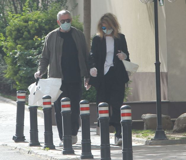 Dan Chișu și Alina Chivulescu au ieșit în stil "camuflat" la cumpărături