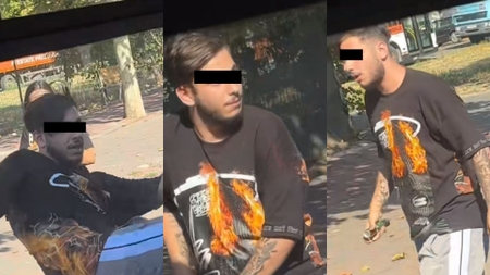 Incident violent într-un mijloc de transport în comun! Un băiat și-a ieșit din fire din cauza unei femei