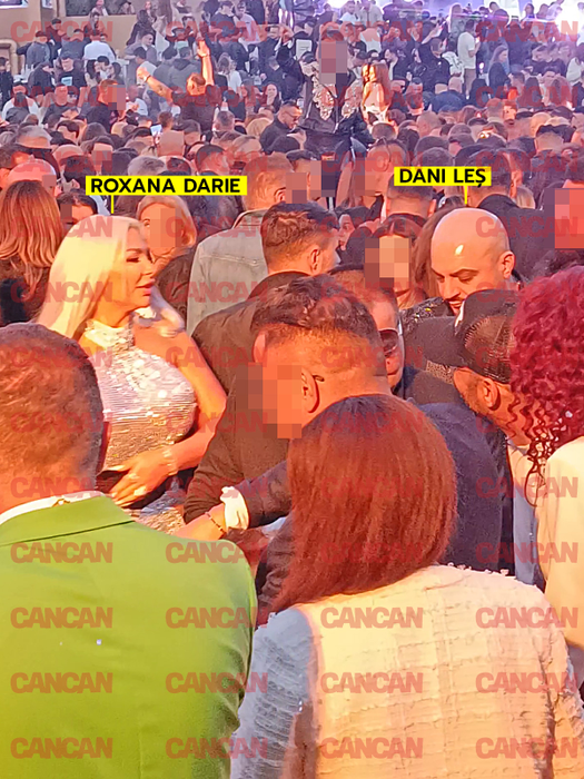 Dani Leș și Roxana petrec în club