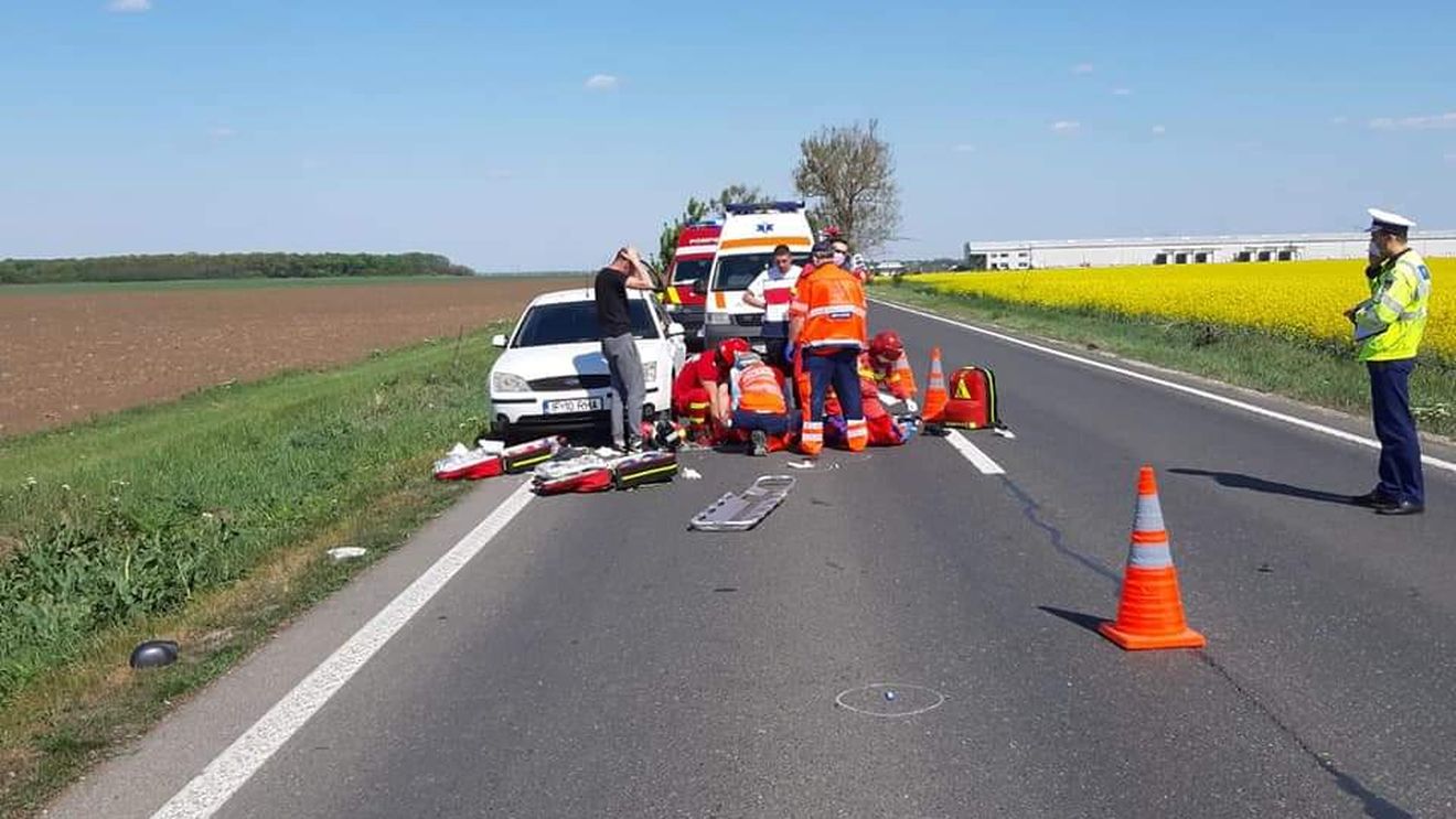 Accident mortal în Călărași. Un pieton a fost spulberat de o mașină