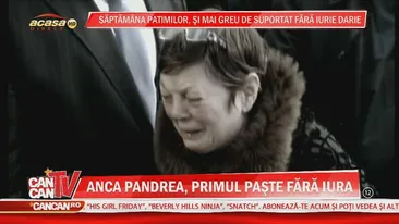 Anca Pandrea, primul Paste fara Iurie Darie. Iurisca inca merge cu mine peste tot si vede tot
