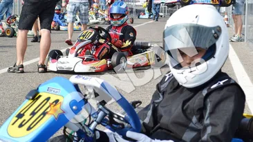 La 12 ani, Andrei Vajda din Satu Mare este in Campionatul Mondial de Karting!