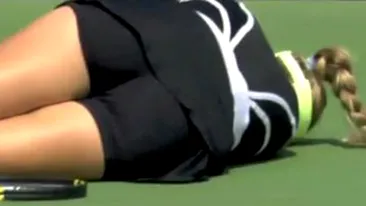 O jucatoare de tenis a lesinat in timpul unei partide la US Open