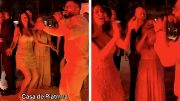 Alina Eremia s-a distrat pe manele la nunta cu Edy Barbu! Ce artist celebru a întreținut atmosfera