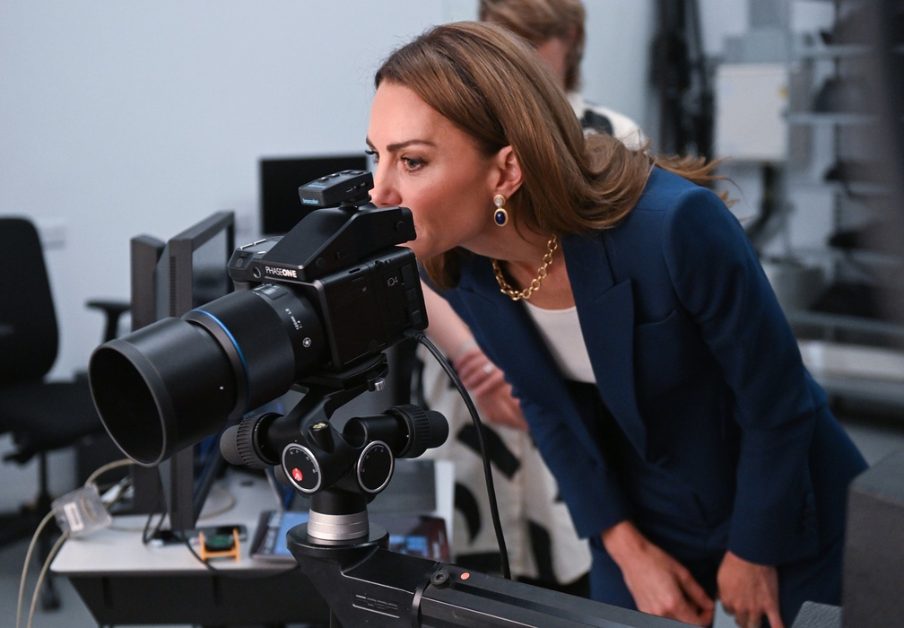 Prințesa de Wales vizitează V&A East Storehouse, o destinație culturală nouă în estul Londrei. Foto: Profimedia