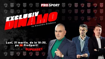 „EXCLUSIV DINAMO”, de la ora 18.30! Aflăm adevăratul motiv pentru care Dinamo nu poate să o bată pe FCSB de 8 meciuri! Comentăm LIVE din studio