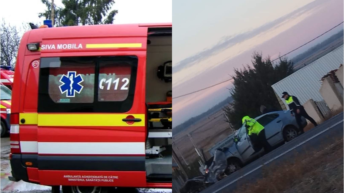 Plan Roșu activat la Galați. 3 persoane au murit într-un accident rutier, iar alte 8 au fost rănite