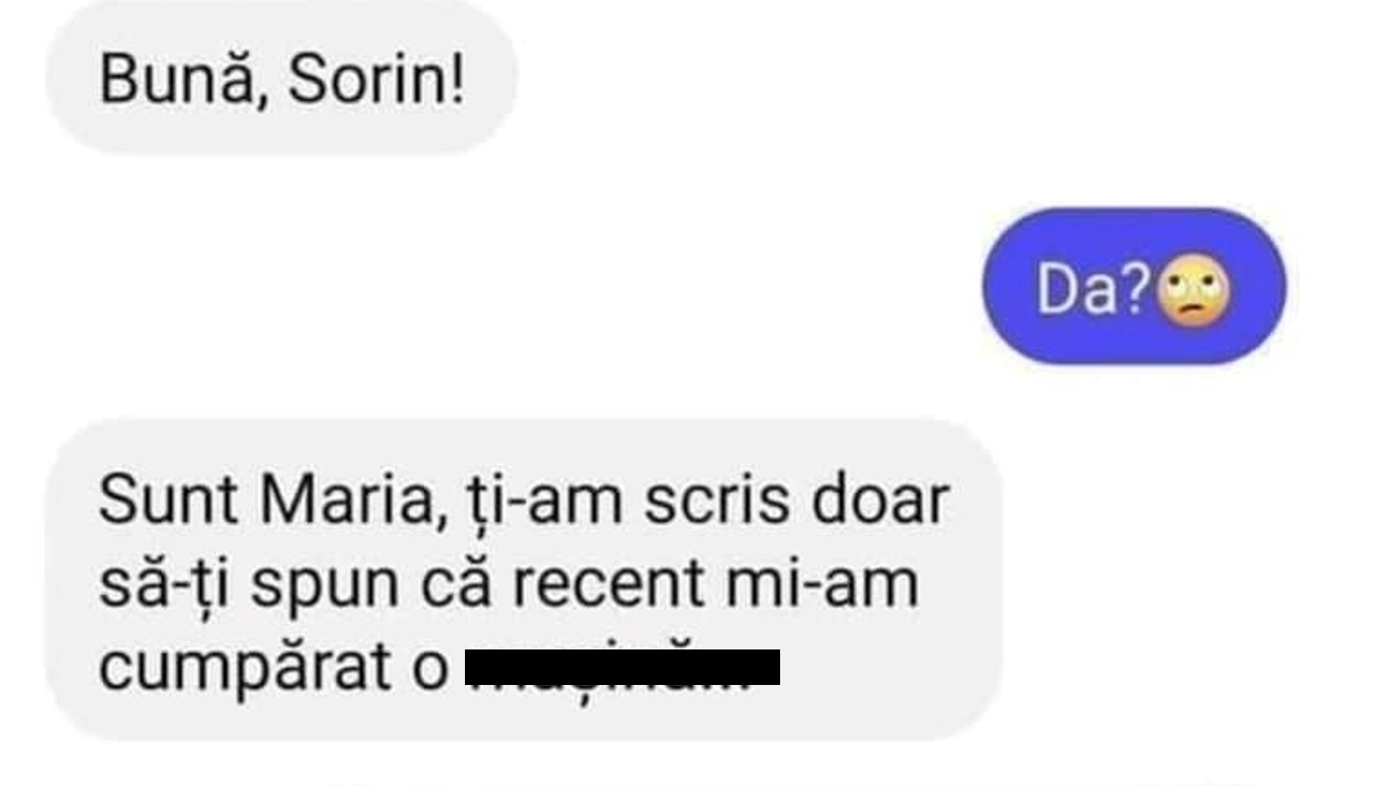 Bancul zilei. "Sunt Maria, ţi-am scris doar să-ţi spun că recent mi-am cumpărat o..."