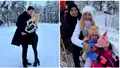 Andreea Bălan, „prima vacanță în formulă de 5”. Cum s-a comportat Victor Cornea cu fiicele ei și cine i-a însoțit în Laponia