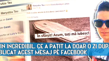 Destin incredibil. Ce a patit la doar o zi dupa ce a publicat acest mesaj pe Facebook