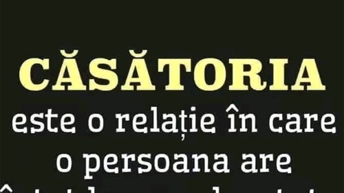 Bancul sfârșitului de săptămână | Definiția căsătoriei