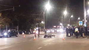 Accident grav pe Brâncoveanu! Un motociclist a fost călcat de o mașină