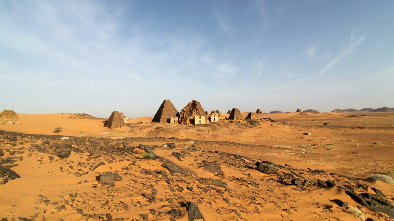 Țara cu cele mai multe piramide din lume! Are între 200 și 250 de piramide, mai multe decât Egiptul